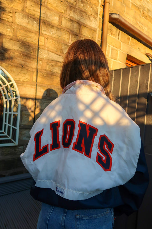 Lions Lacrosse Half Zip Jacket